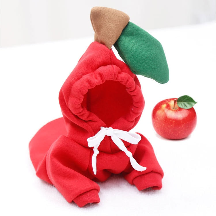 Dogs Hoodie, Sweatshirt Fruit Warm Coat Sweater, Cold Weather Costume for Puppy Small Medium Dog