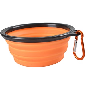 Dog Silicone Folding Bowl 350/1000ml