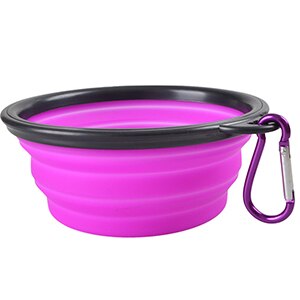 Dog Silicone Folding Bowl 350/1000ml