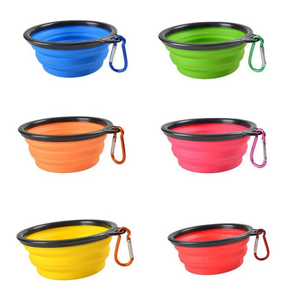 Dog Silicone Folding Bowl 350/1000ml