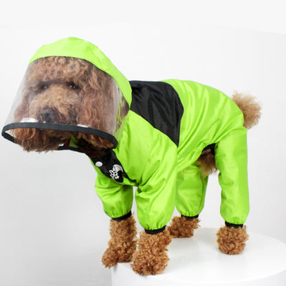 The Dog Face Rain Coat -  Rain Windproof Fashion Pet Costume for Small Medium Large Dog