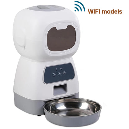 3.5L Automatic Pet Feeder Smart Food Dispenser