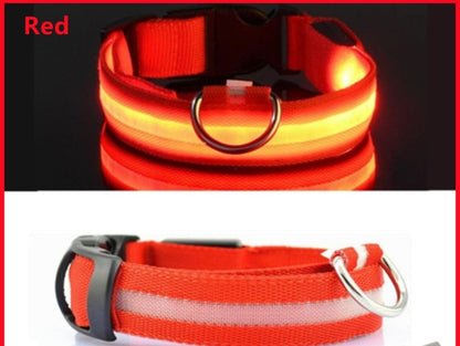 LED Glowing Dog Collar