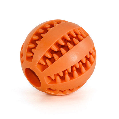 Interactive Chew Ball Treat Dispenser Dog & Cat Teething Toy