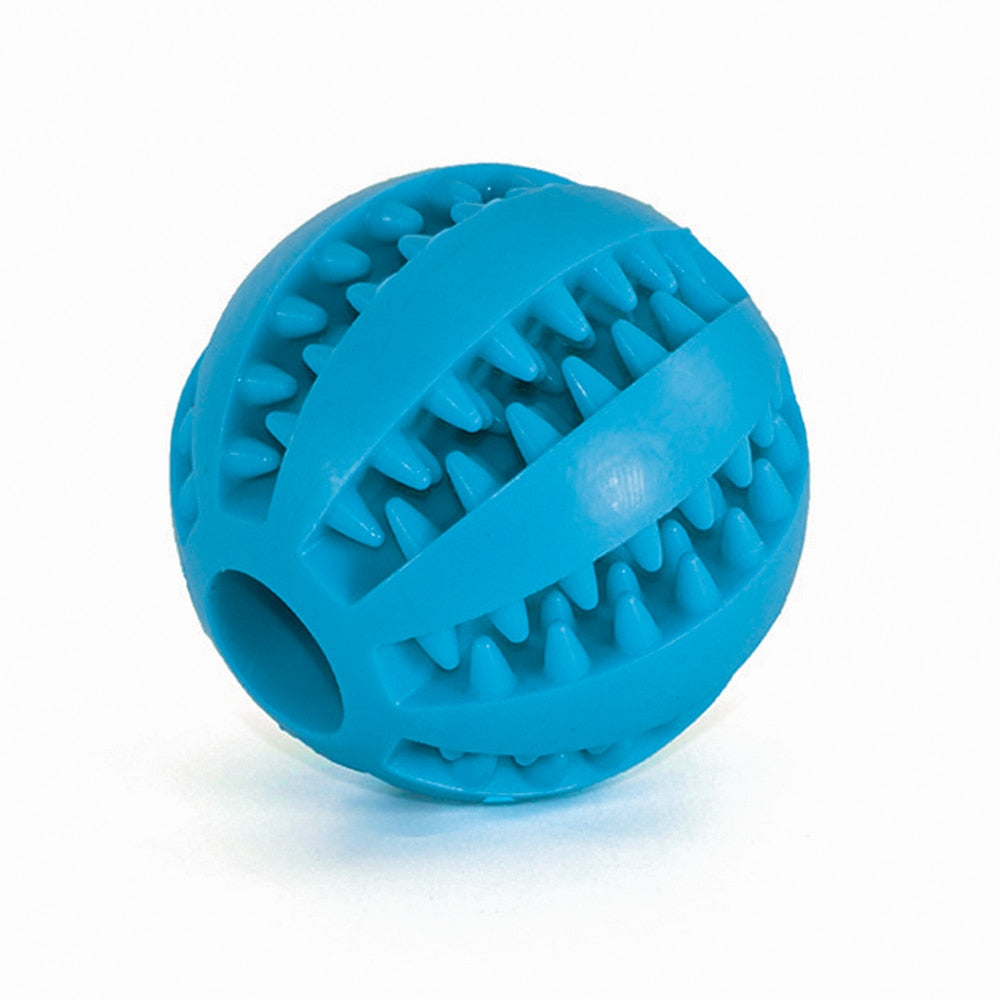 Interactive Chew Ball Treat Dispenser Dog & Cat Teething Toy