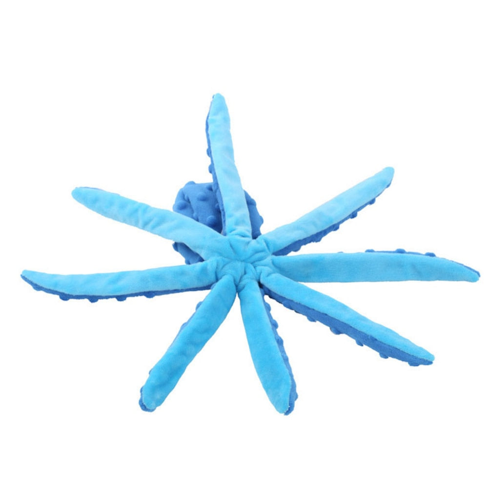 Dog Squeaky Toys Octopus