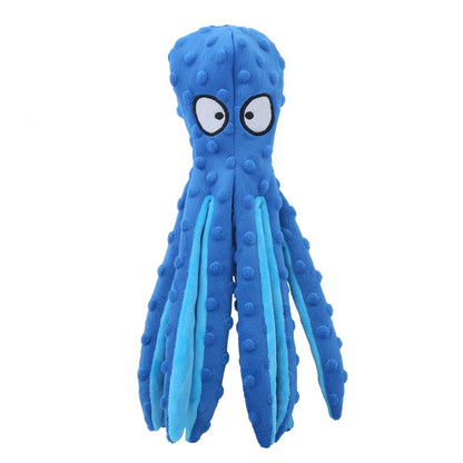 Dog Squeaky Toys Octopus