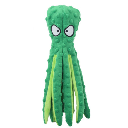 Dog Squeaky Toys Octopus