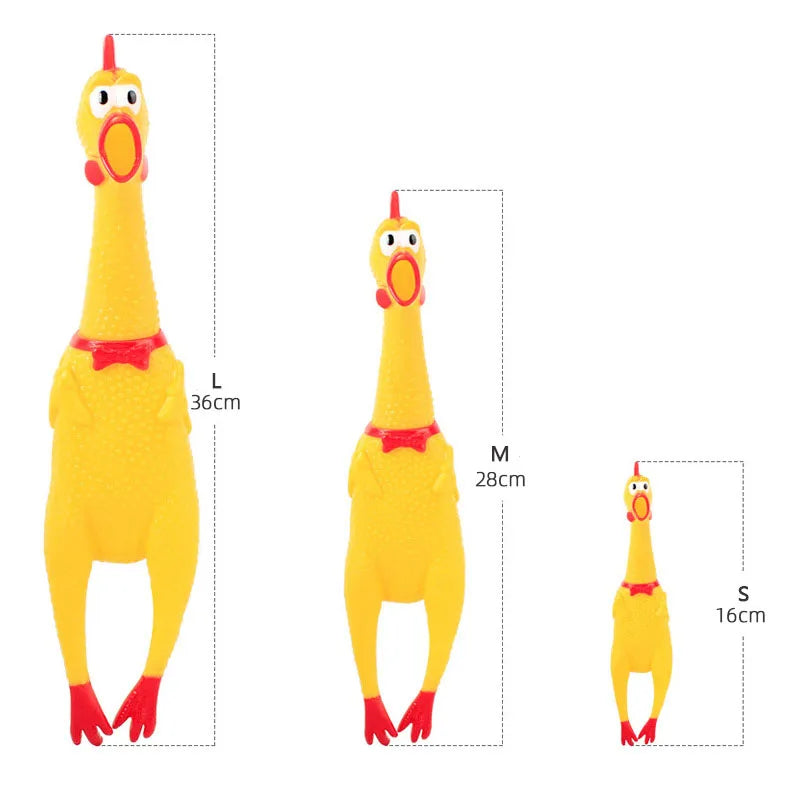 Shrilling Chicken Pet Toy