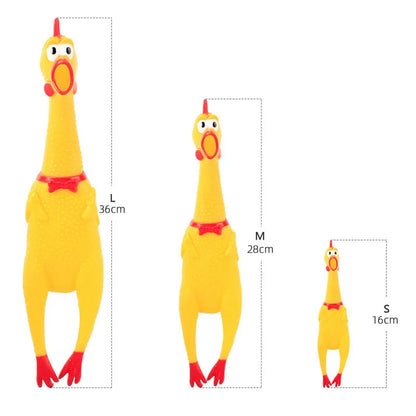 Shrilling Chicken Pet Toy