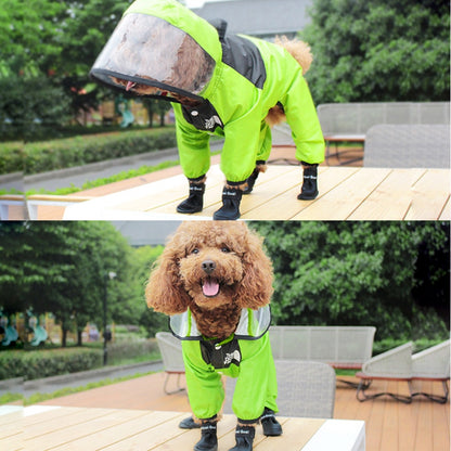 The Dog Face Rain Coat -  Rain Windproof Fashion Pet Costume for Small Medium Large Dog