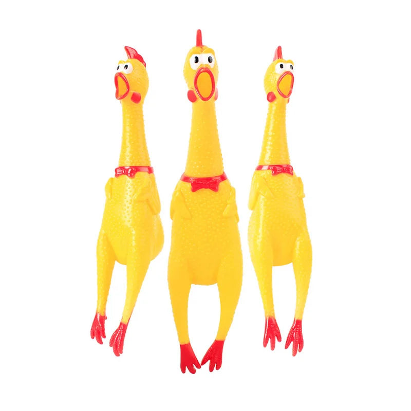 Shrilling Chicken Pet Toy