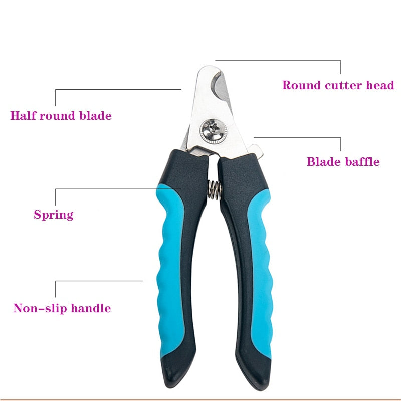 Pet Nail Clippers with Sickle