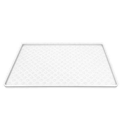 Pet Placemat for Dog and Cat, Mat for Prevent Food and Water Overflow