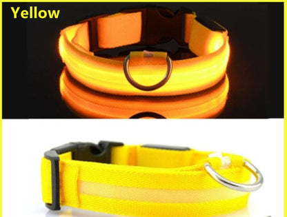 LED Glowing Dog Collar