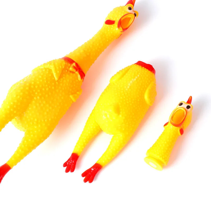 Shrilling Chicken Pet Toy