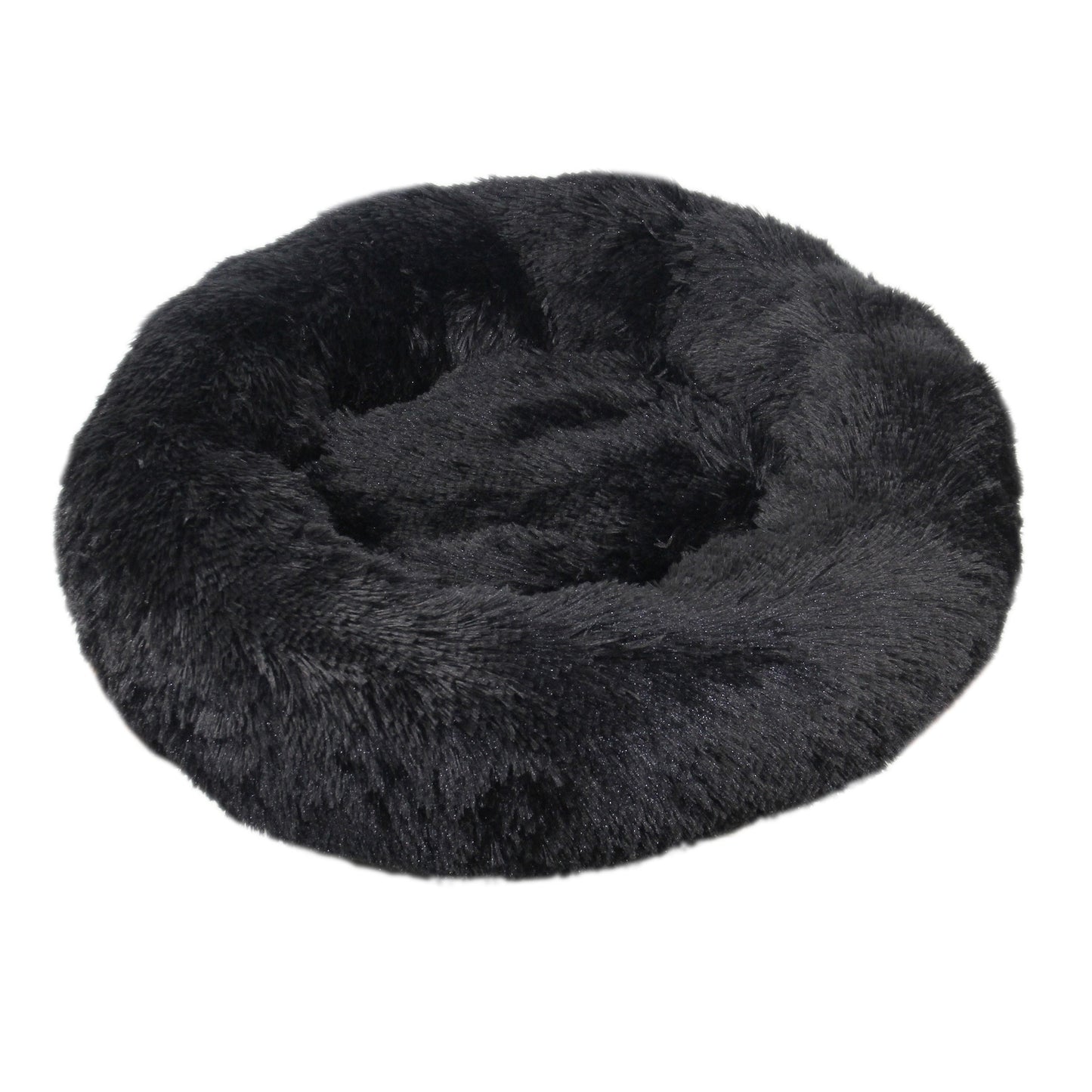 Donut-Shaped Plush Pet Bed