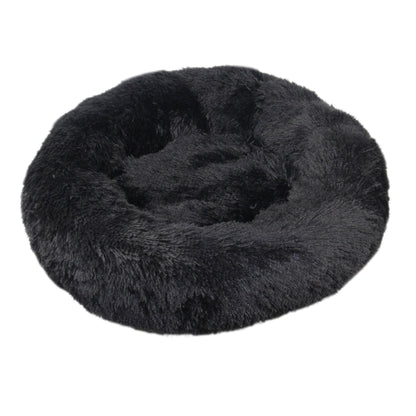 Donut-Shaped Plush Pet Bed