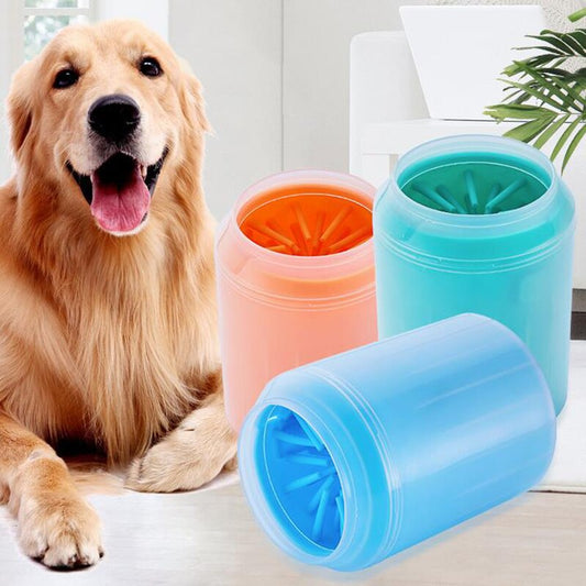 Dog Paw Cleaner, Dog Paw Washer Cup, Portable Silicone Pet Cleaning Brush Feet Cleaner For Dogs