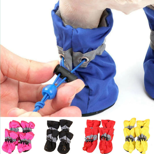 Dog Shoes, Pet Boots, Anti Rutsch Set Pet Boots Waterproof