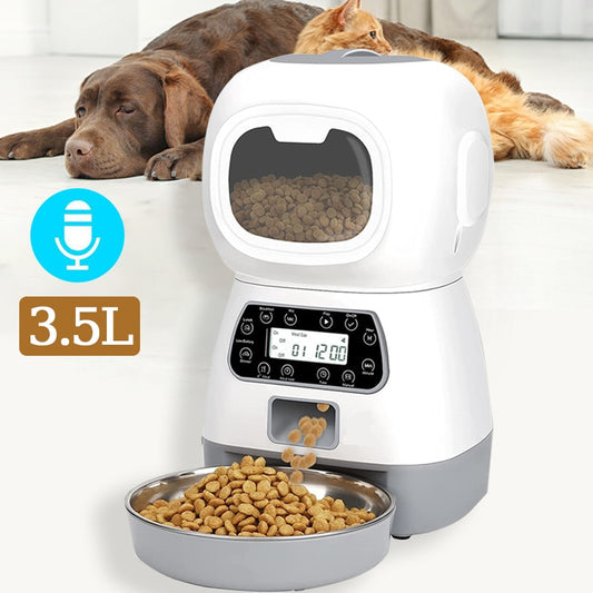 3.5L Automatic Pet Feeder Smart Food Dispenser